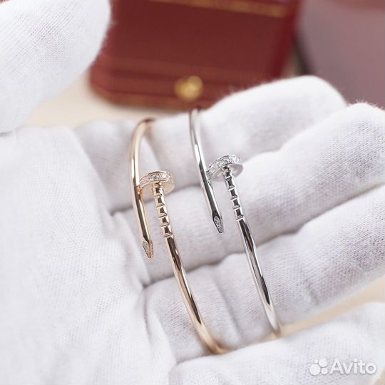 Браслет Cartier Juste Un Clou (гвоздь ) позолота