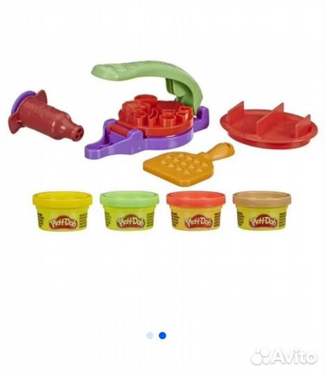 Новый Play Doh Набор из пластилина Плей-До Блюда