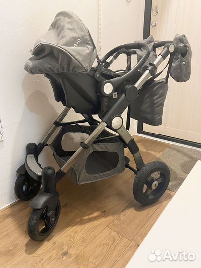 Коляска luxmom 600G 3В1