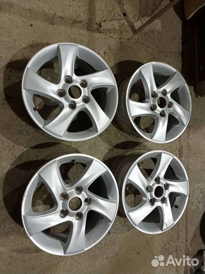 Литые диски R15 5*114,3 6J ET52,5 Dia 67.1 Mazda3