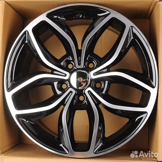 Диски Powcan BK5110 7x17/5x114.3 D67.1 ET45 MB лит