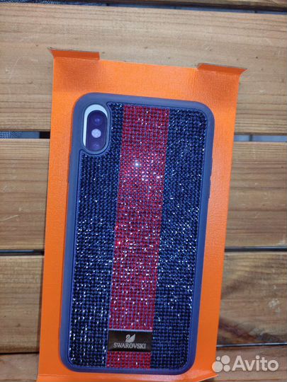 Чехол Swarovski для iPhone Xs Max 6.5