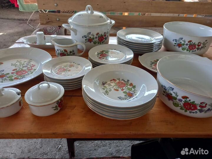 Сервиз столовый jlmenau GDR