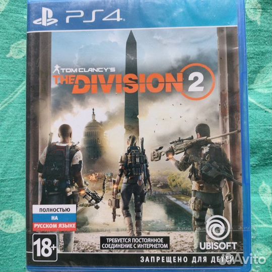 Игра Tom Clancy's The Division 2. PS4. Рус. версия