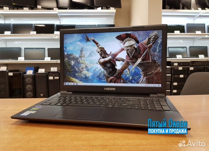 Игровой ноутбук 15 FHD, Core i5 9400, GTX, Гаранти