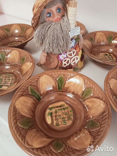 Тарелка керамика набор