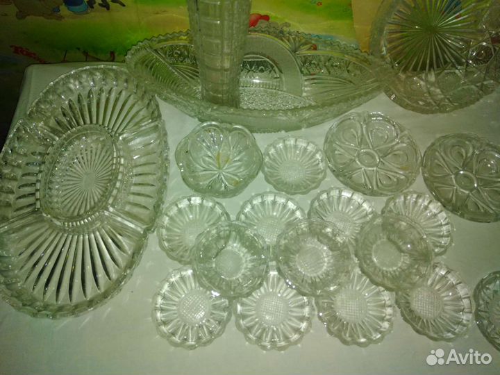 Посуда стекло, хрусталь