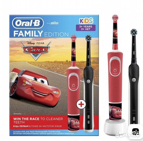 Электрическая зубная щетка oral b детская