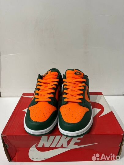 Nike Dunk Low - Green/Orange