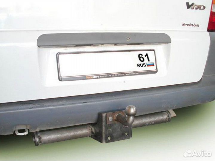Фаркоп установка тсу Mercedes-Benz Vito W638 Resty