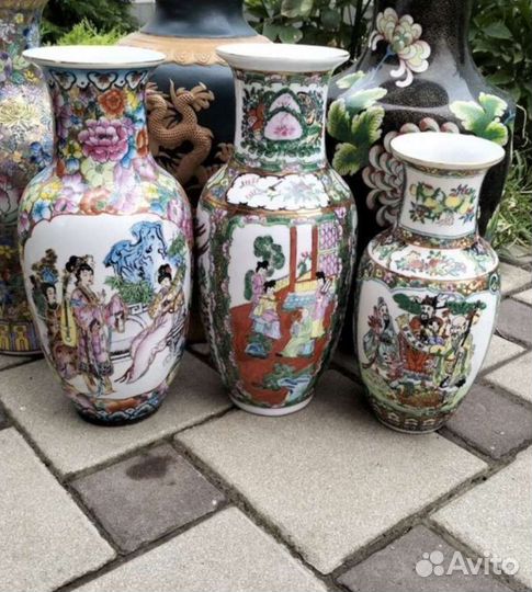 Вазы китайские