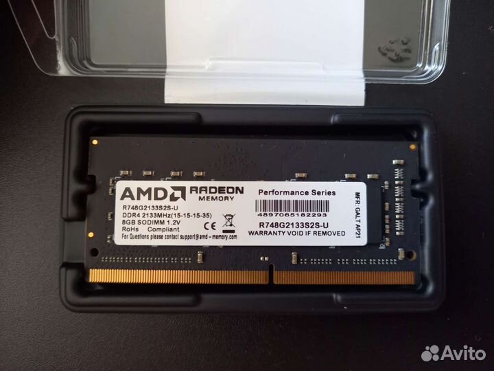 SO-dimm DDR4 8 Гб 2133 мгц