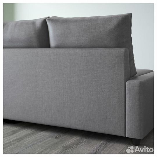 Диван угловой икеа Фрихетэн серый
