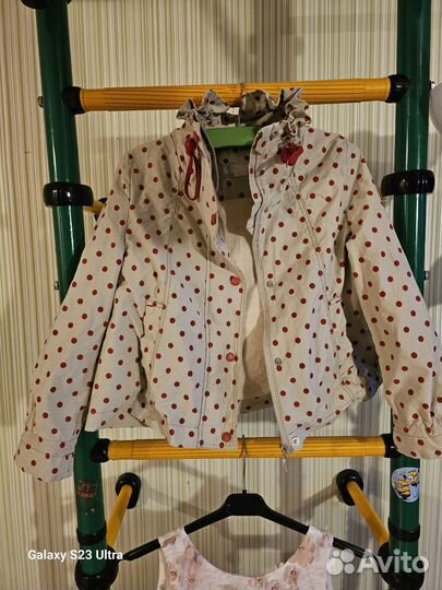 Курточка для девочки, рост 122