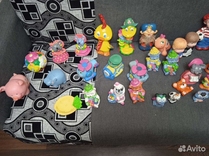 Резиновые игрушки, спи. совпластитал. Узбекистан