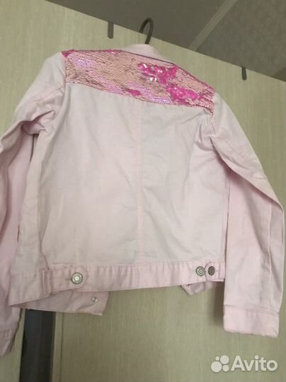 Ветровка для девочки джинсовая