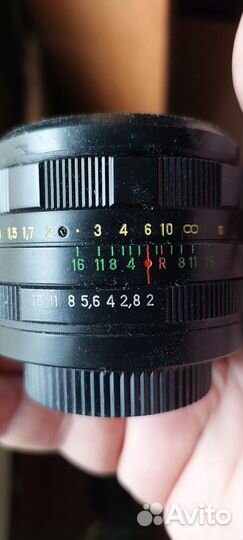 Объектив Helios 44M 2/58.СССР