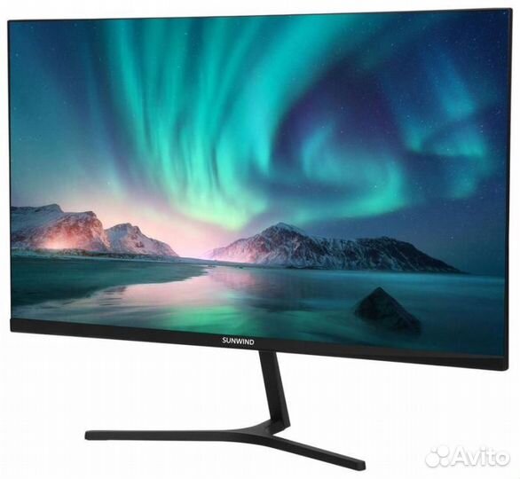 Монитор SunWind SUN-M24BA103 черный