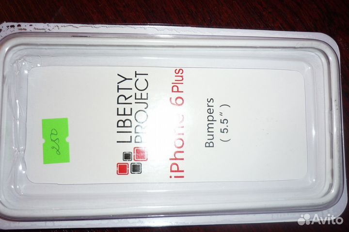 Чехол/накладка Bumpers для iPhone 6 Plus белый