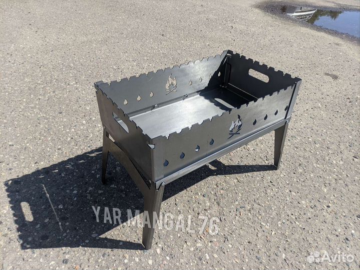 Мангал разборный походный новый