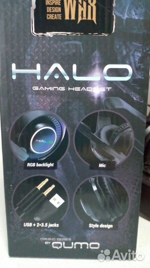 Игровые наушники с микрофоном