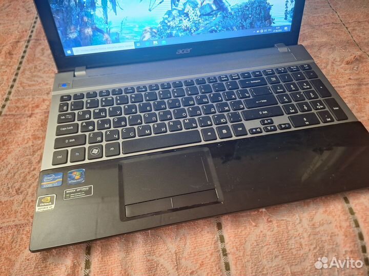 Acer мощный 8Х i7 10gb nvidia 640 128bit 2gb