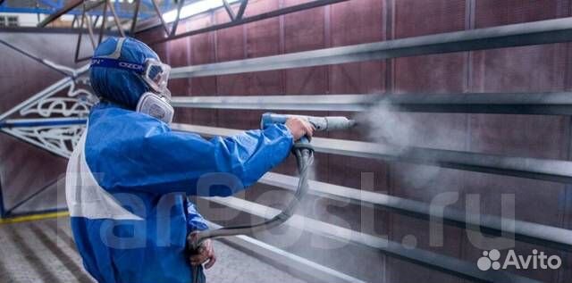 Маляр по металлу на производство