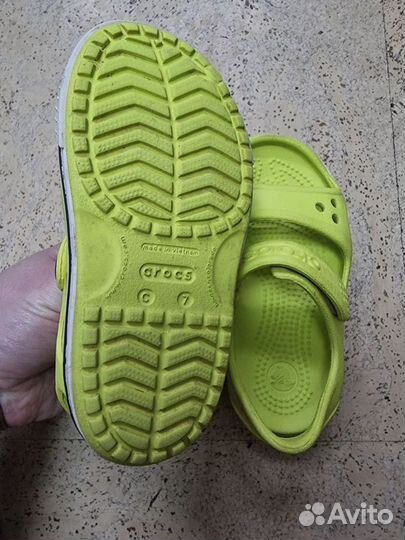 Crocs сандалии C7 24 размер