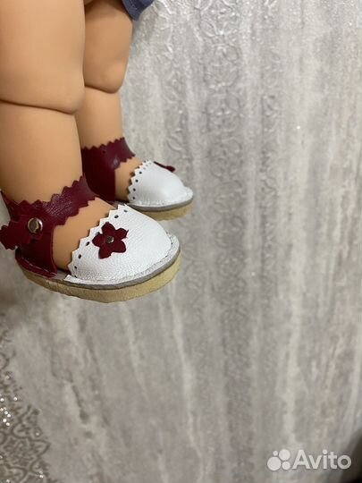 Платье и обувь на куклу фейсинку