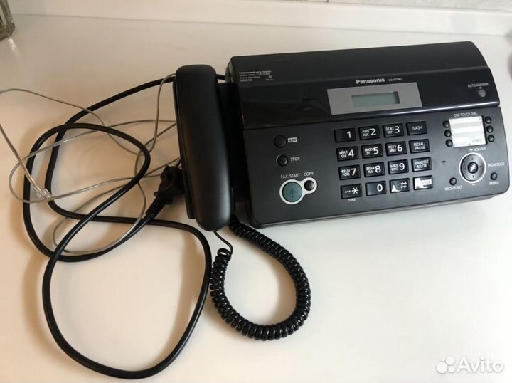 Стационарный телефон-факс