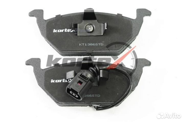 Колодки торм. перед.к-т KT1386STD