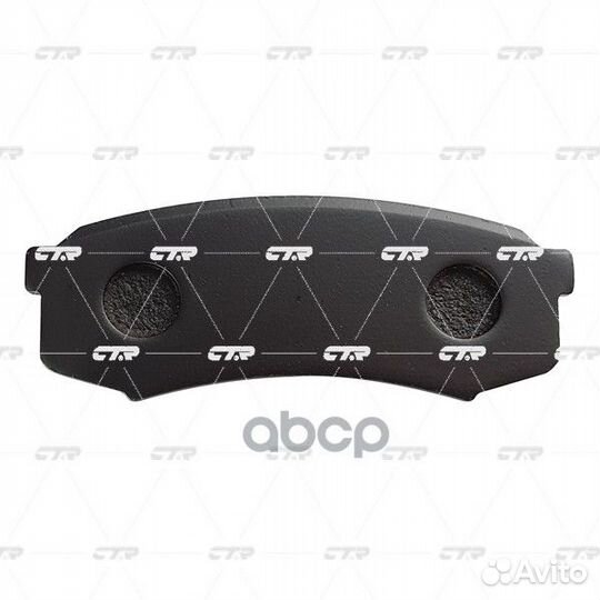 CKT-14 Колодки тормозные дисковые зад GK1