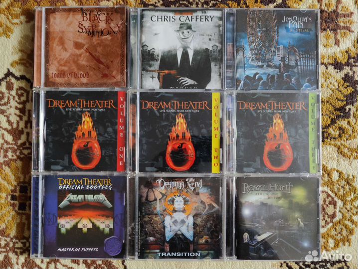 Cd компакт диски heavy power progmetal