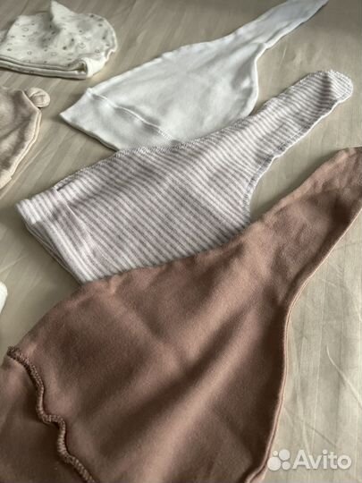 Шапочки / чепчики для малышей 0+