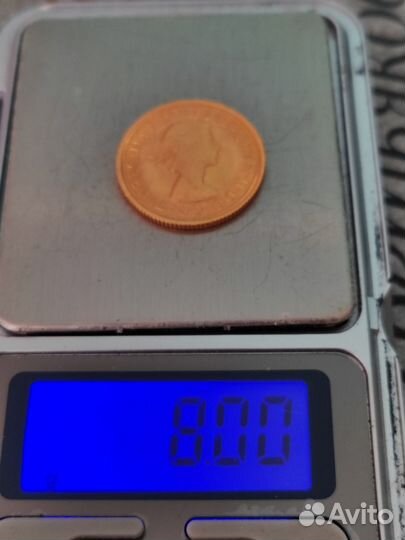 Золотая монета