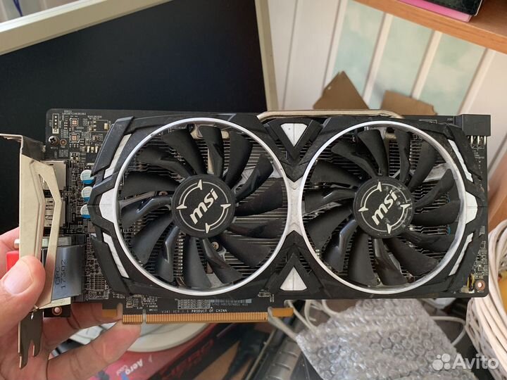 Видеокарта rx580 4gb AMD