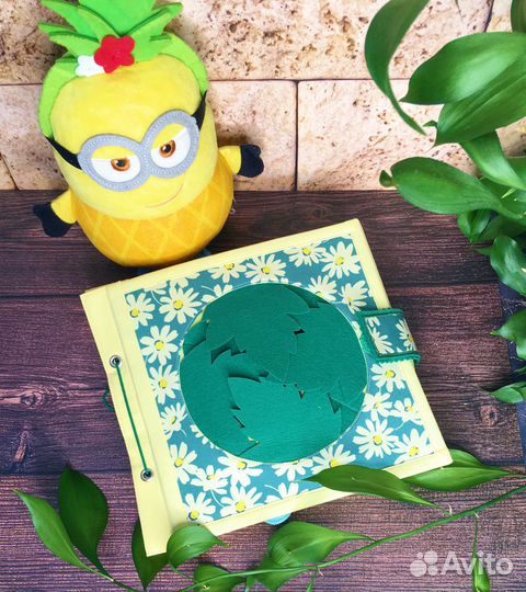 Развивающая книга из фетра / Фетровая книжка