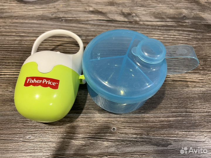 Контейнер для сосок и дозатор для смеси