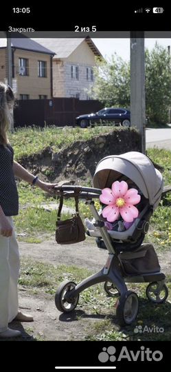 Коляска люлька и прогулочная 2 в 1 Stokke