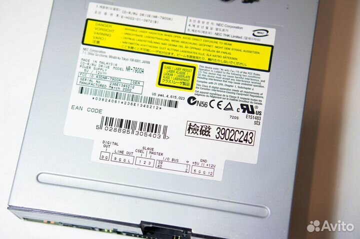 Дисковод для пк Япония CD-R/RW Drive