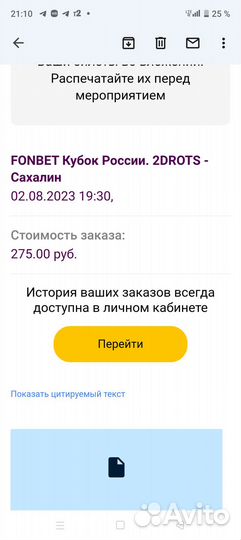 Билеты на матч Тудротс Сахалин 02.08 2Drots