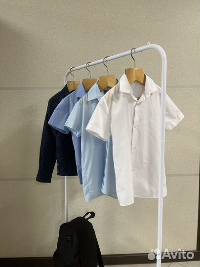 Рубашка школьная для мальчика 128-134-140