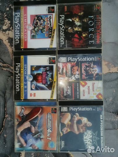 Sony playstation 1 ps1 игры диски