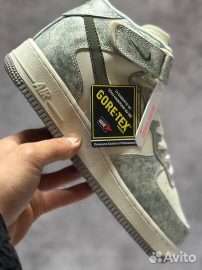 Кроссовки Nike Air Force 1 High зимние (Арт.43416)