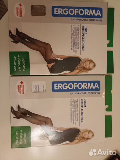 Компрессионные чулки ergoforma