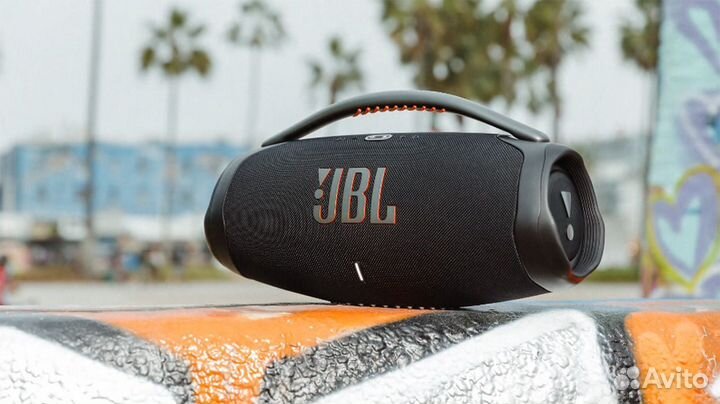Портативная колонка JBL Boombox 3, черный
