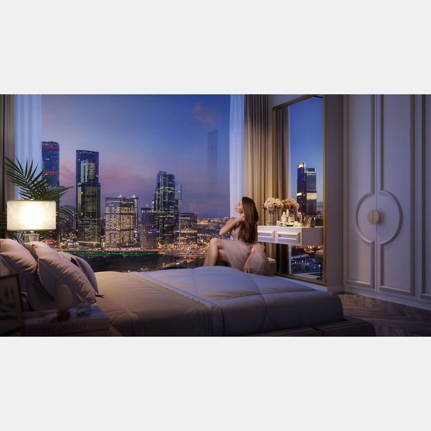 3-к. квартира, 95,5 м², 8/46 эт.