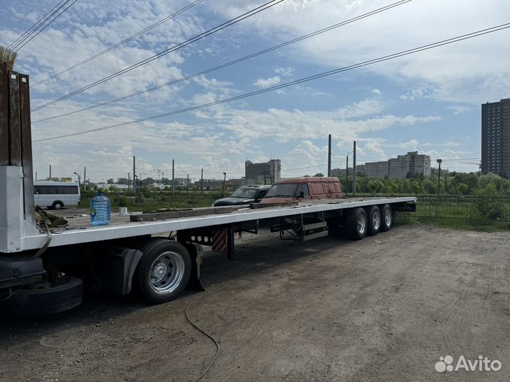 Полуприцеп тентованный Desot SD3A, 1998