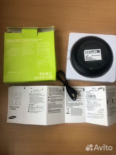 Зарядное устройство безпроводное Qi Samsung EP-PG9