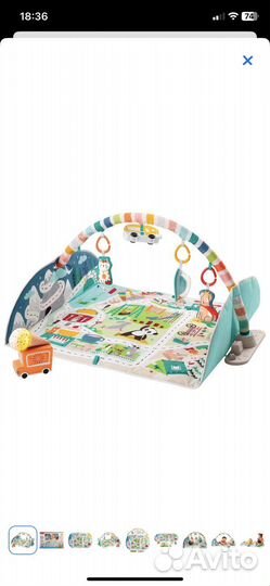 Развивающий коврик fisher price